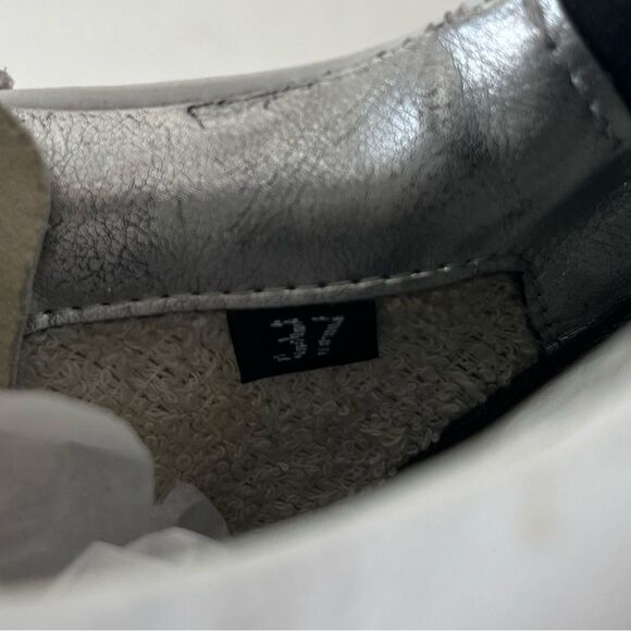 P448 John Low Top Distressed Lace Up Sneakers Size EU 37 US 6.5-7 - Picture 12 of 13